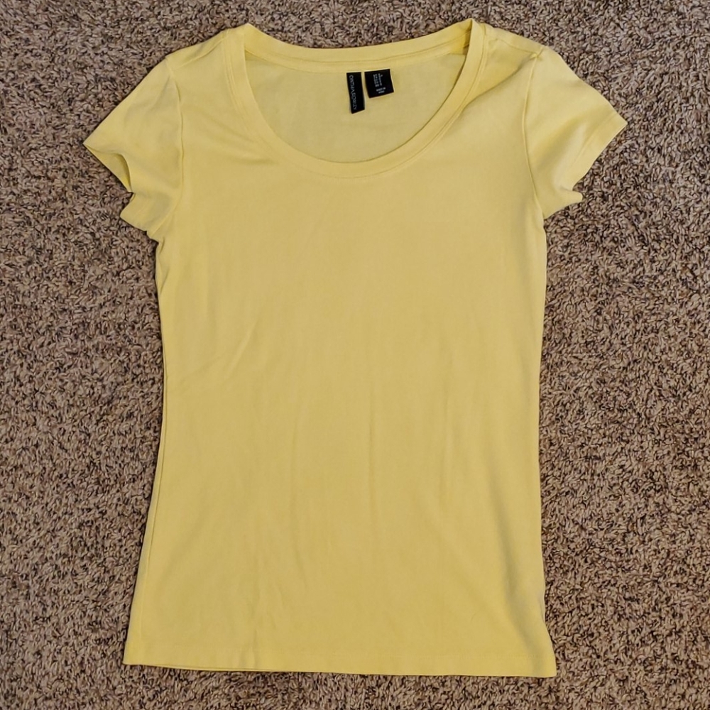 Cynthia Rowley yellow shirt size S